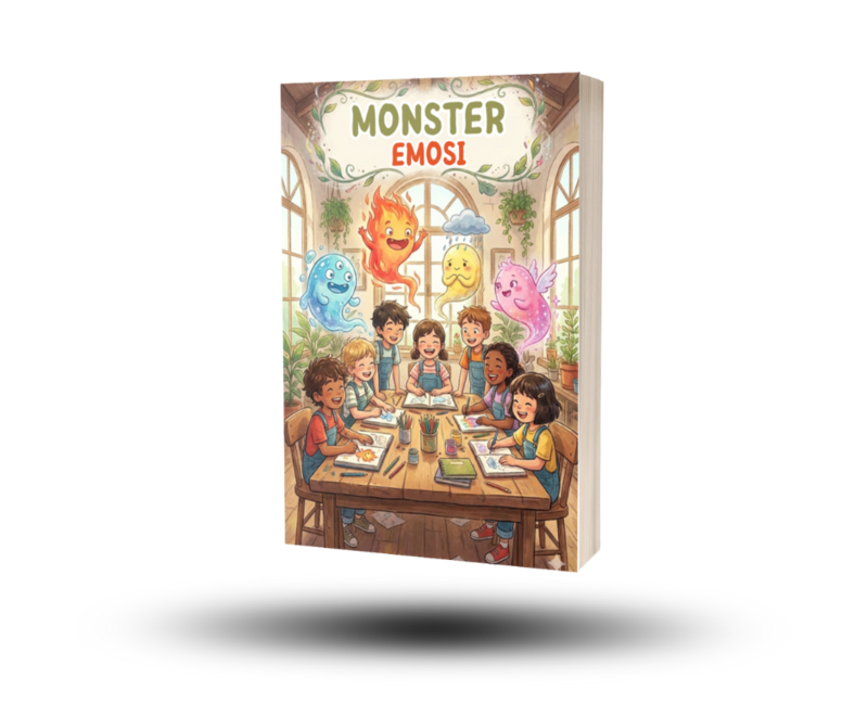 Mockup Buku Antologi Komik